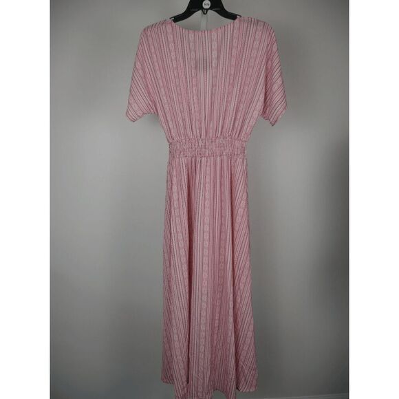 Blooming Jelly Women's Pink Asymmetrical Maxi Dress Size S - Picture 4 of 8